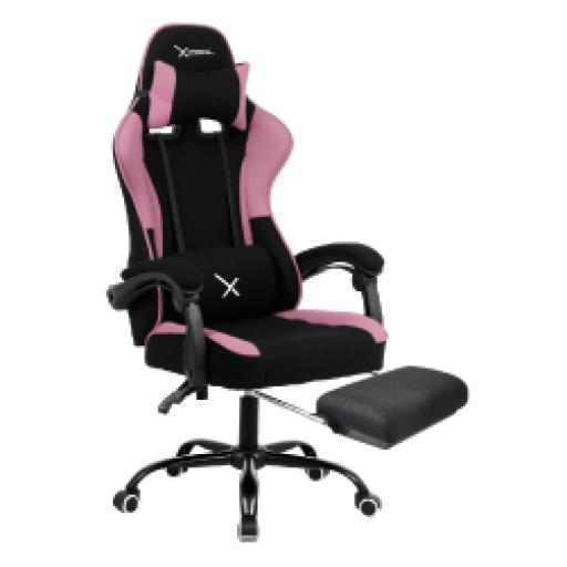[XZEAL_XZSXZ52P] SILLA GAMER XZEAL CON REPOSAPIES COLOR ROSA XZSXZ52P
