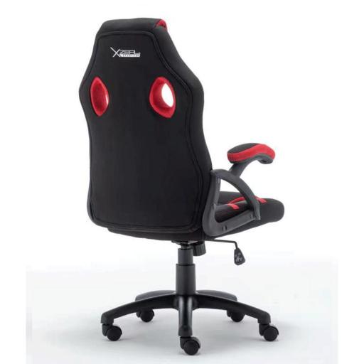 [XZEAL_XSST050R] Silla Gamer Xzeal Starter XZT-50 Negro/Rojo
