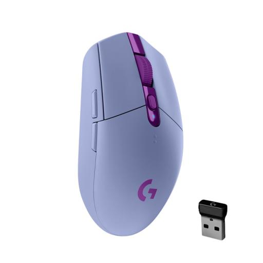 [LOGITECH_910-006021] Logitech MOUSE LOGITECH G305 LIGHTSPEED 12,000 DPI INALAMBRICO LILA 910-006021