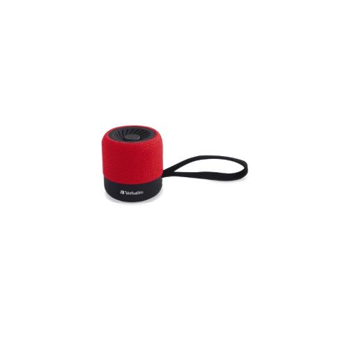 [VERBATIM_VB70230] Verbatim MINI ALTAVOZ VERBATIM INALAMBRICO BLUETOOTH - ROJA VB70230