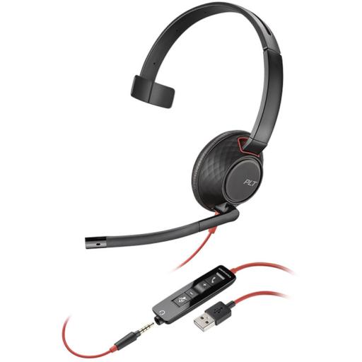 [PLANTRONICS_207577-01] PLANTRONICS POLY DIADEMA BLACKWIRE C5210 USB-A ALAM. MONOAURAL (207577-01)