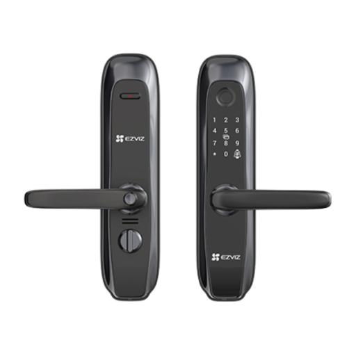 [EZVIZ_CS-L2S] EZVIZ Cerradura Inteligente / Protocolo Zigbee  / Códigos Temporales Para Visitantes / Lectura de Huella / Lectura de Tag / Contraseña /  Botón para Timbrar / Alarma Anti-intrusión / Uso en Interior / Incluye HUB
