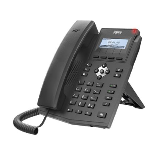[FANVIL_X1SG] Fanvil Teléfono IP empresarial para 2 lineas SIP con pantalla LCD,  Puertos Gigabit, Códec Opus, conferencia de 3 vías, PoE.