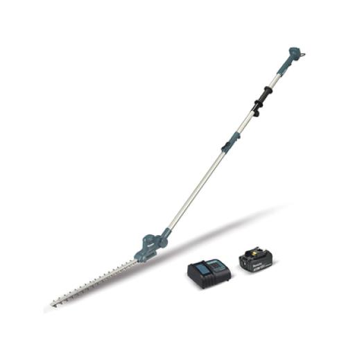 [MAKITA_DUN461WSF] Makita Cortasetos telescópico inalámbrico 18V, hoja de Corte de 46 cm de longitud 2700 Cpm, Incluye Batearía y Cargador.