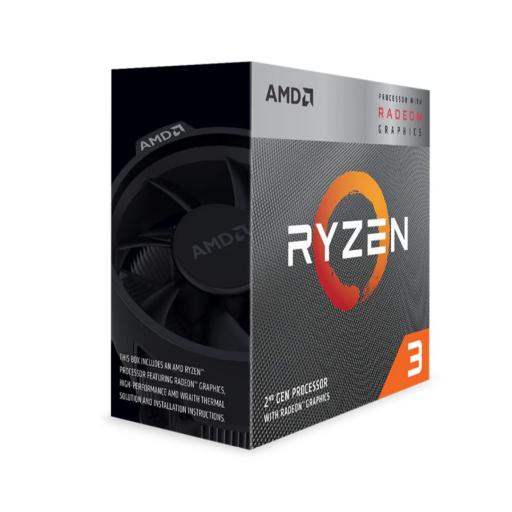 [AMD_YD3200C5FHBOX] Procesador AMD Ryzen 3 3200G Radeon Graphics Vega 8 S-AM4 4-Core