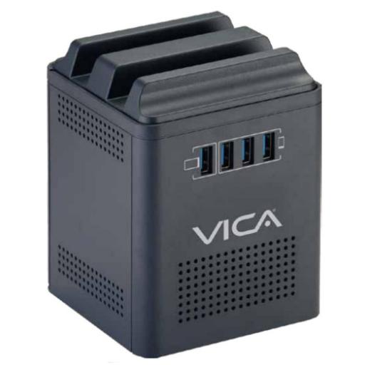 [VICA_CONNECT 800] Vica REGULADOR ELECT VICA 800VA/400W 4 CONT/4 USB CARGA RAPIDA (CONNECT 800)
