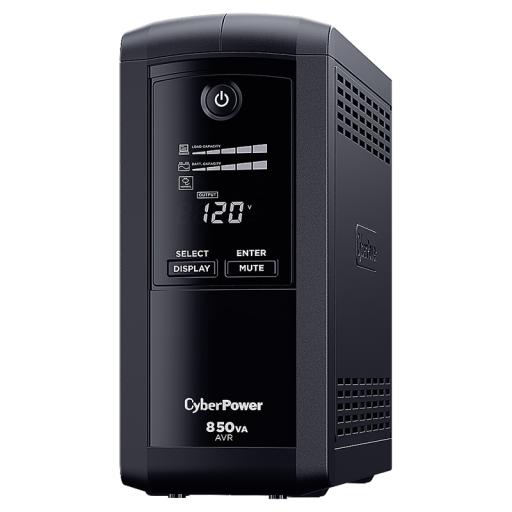 [CYBERPOWER_CP850AVRLCDA] CyberPower UPS/NO BREAK CYBERPOWER CP850AVRLCDa 850VA/510W LCD/AVR/9 CONT
