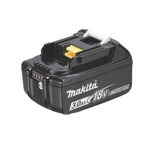 [MAKITA_BL1830B] Makita Batería LXT Litio‑Ion de 18V 3 Ah, con led indicador de nivel de carga.
