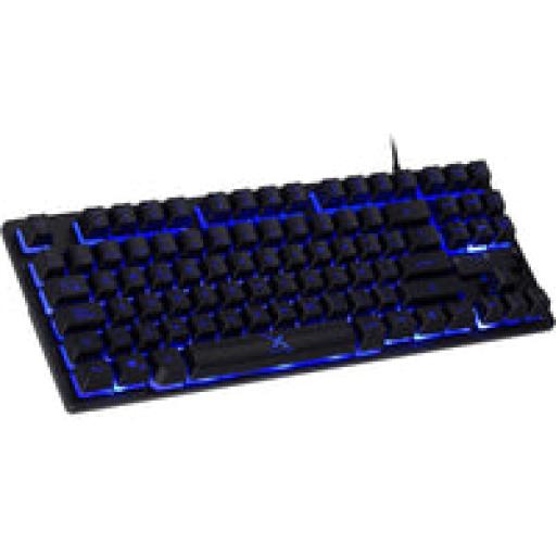 [XZEAL_XSATGA1B] XZEAL TECLADO GAMER XZEAL ALAMBRICO 87 TECLAS LED NEGRO XST-300 (XSATGA1B)