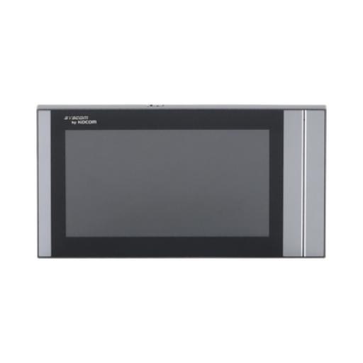 [KOCOM_KCV-T701SMB] Kocom Monitor Analógico LCD de 7" 1080p (Full HD) a Color / Touch Screen / Soporta 2 Frentes de Calle y hasta 4 Monitores / Soporta Cámaras Analogicas (TURBOHD) para Tener Visión Adicional / Color Negro