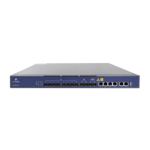 [V-SOL_V1600G-1B] V-SOL OLT de 8 puertos GPON con 8 puertos Uplink (4 puertos Gigabit Ethernet + 2 puertos SFP + 2 puertos SFP+) hasta 1,024 ONUs