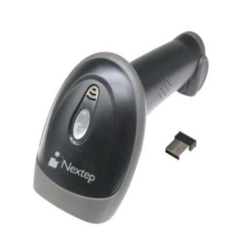 [NEXTEP_NE-503I] Lector de Códigos de Barra y QR Nextep Inalámbrico (1D/2D) USB