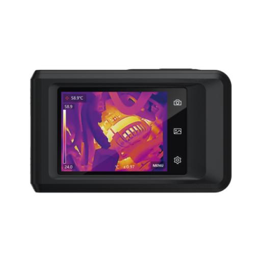 [HIKMICRO_HM-TP42-3AQF/W-POCKET2] HIKMICRO POCKET2 - Cámara Termográfica Portátil Lente 3.5 mm (256 × 192) / WiFi / IP54 / Memoria interna 16 Gb / Hasta 4 Horas de Funcionamiento Continuo