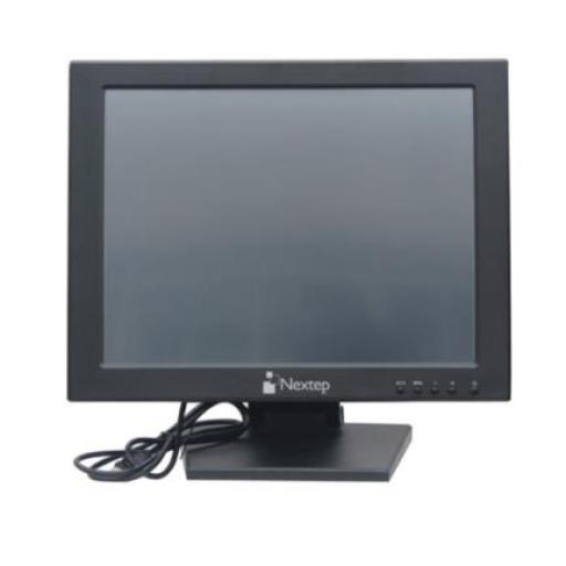 [NEXTEP_NE-520] Nextep Monitor Nextep Touch Screen Punto de Venta 15" LCD con Base