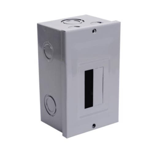[CHINT_C2Q02S] CHINT Centro de Carga para Sobreponer, 02 Polos, 50 A, 1 Fase 3 Hilos, 120/240 V AC, 60Hz