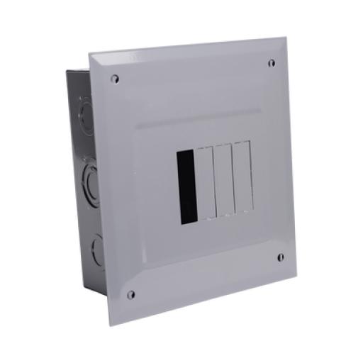[CHINT_C2Q04E] CHINT Centro de Carga para Empotrar, 04 Polos, 100 A, 1 Fase 3 Hilos, 120/240 V AC, 60Hz