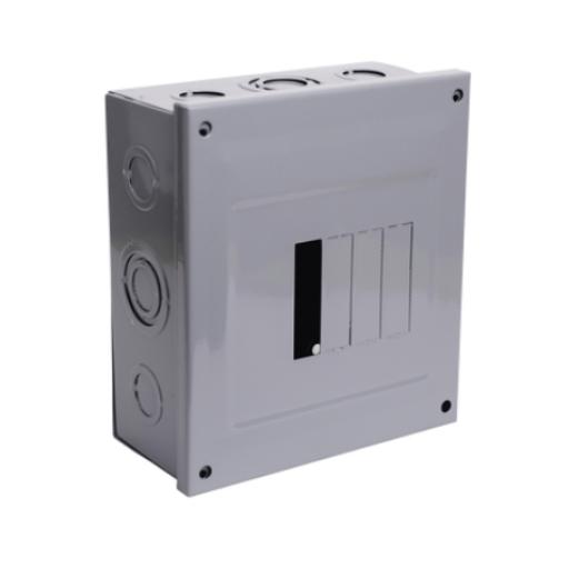 [CHINT_C2Q04S] CHINT Centro de Carga para Sobreponer, 04 Polos, 100 A, 1 Fase 3 Hilos, 120/240 V AC, 60Hz
