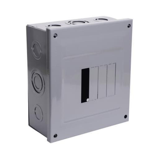 [CHINT_C2Q04S] CHINT Centro de Carga para Sobreponer, 04 Polos, 100 A, 1 Fase 3 Hilos, 120/240 V AC, 60Hz