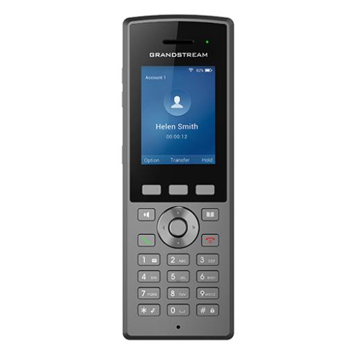 [GRANDSTREAMNETWORKS_WP825] Grandstream Networks Teléfono WiFi portátil empresarial con diseño resistente IP67, conectividad a la red VoIP vía WiFi