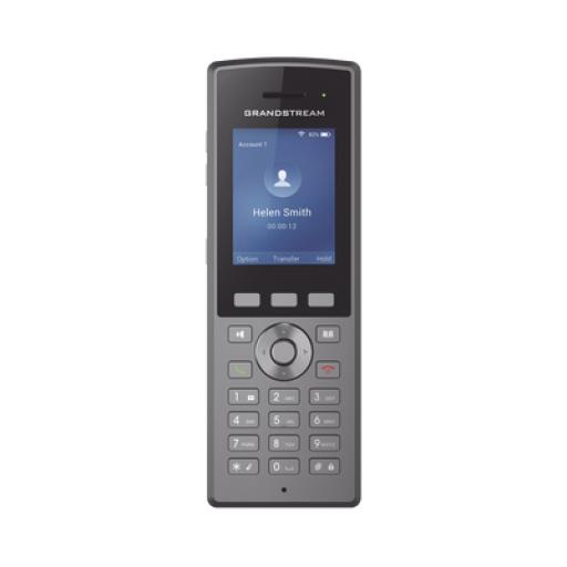 [GRANDSTREAMNETWORKS_WP825] Grandstream Networks Teléfono WiFi portátil empresarial con diseño resistente IP67, conectividad a la red VoIP vía WiFi