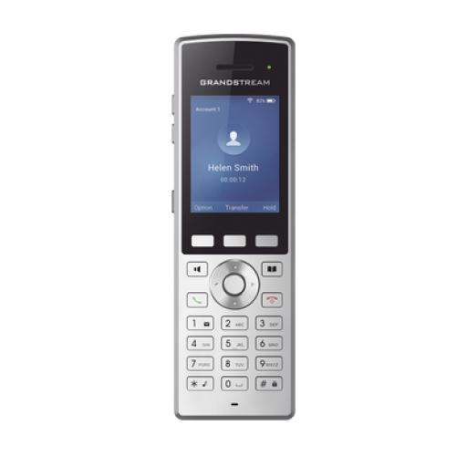 [GRANDSTREAMNETWORKS_WP822] Grandstream Networks Teléfono WiFi portátil empresarial con 2 lineas y cuentas SIP, Bluetooth y botón Push-to-talk