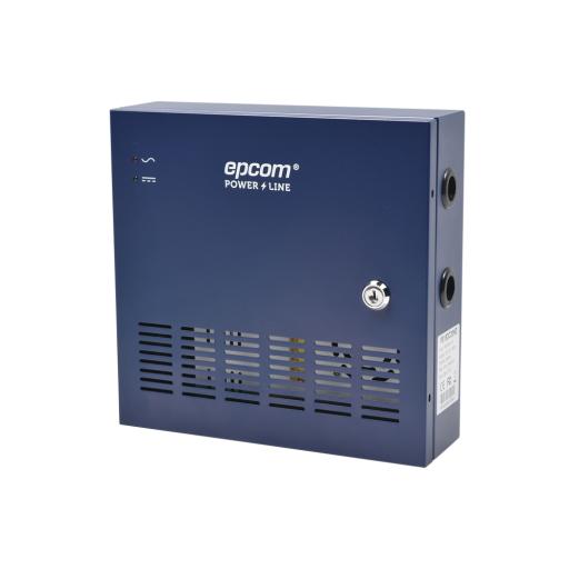 [EPCOM_PS18DC20HD] Epcom Fuente de poder profesional HEAVY DUTY de 11 - 15 Vcc @ 20 Amper, para 18 cámaras, con voltaje de entrada de: 96-264 Vca