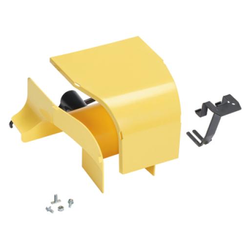 [PANDUIT_FRSPJ4X4YL] Panduit Bajada Para Canaleta FiberRunner™, Uso con Medidas 4x4, 6X4, 12X4, o 24X12, Con Reducción a 4X4, Color Amarillo