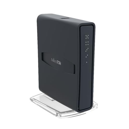 [MIKROTIK_RB952UI-5AC2ND-TC] Mikrotik (hAP ac lite Tower) 5 Puertos Fast Ethernet, WiFi Doble Banda 802.11ac, Base tipo Torre
