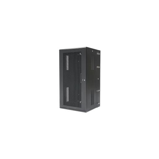 [PANDUIT_PZWMC26P] Panduit Gabinete PanZone de Montaje en Pared, de 19in, Puerta Ventilada, 26 UR, 635mm de Profundidad, Color Negro