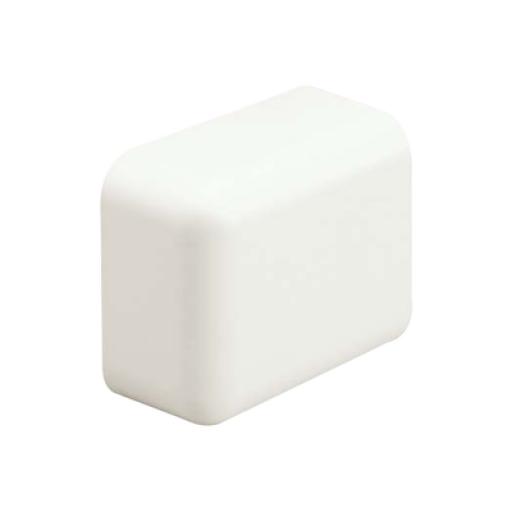 [PANDUIT_ECF10IW-X] Panduit Tapa Final, para uso con canaleta LD10, material ABS, Color Blanco Mate
