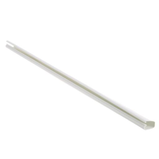 [PANDUIT_LD5WH6-A] Panduit Canaleta LD5 de PVC rígido, con cinta adhesiva para instalación sin herramientas, 26 x 15 x 1828.8 mm, Color Blanco