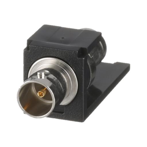 [PANDUIT_CMBA75BLY] Panduit Módulo Acoplador Coaxial Tipo BNC, Mini-Com, de 75 Ohms, Color Negro