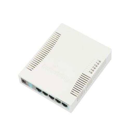 [MIKROTIK_RB260GS] Mikrotik Switch Mikrotik 5 puertos Gigabit Ethernet y 1 SFP