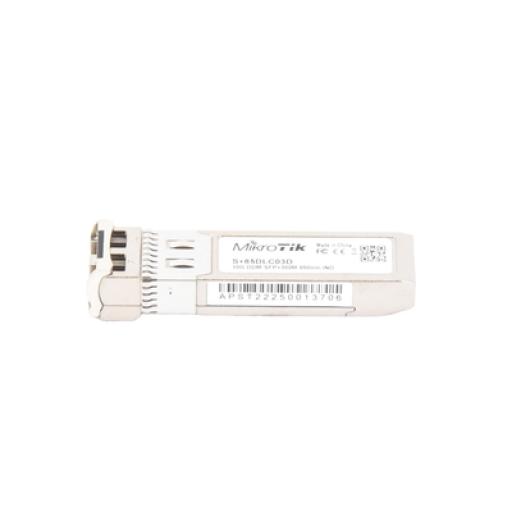 [MIKROTIK_S+85DLC03D] Mikrotik Transceptor MiniGbic SFP+ 10G LC Duplex para fibra Multi Modo 300mts