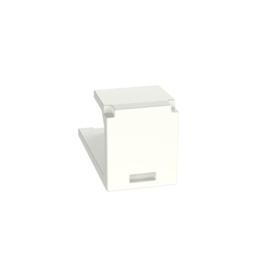 [PANDUIT_CMBIW-X] Panduit Módulo de tapa ciega (Inserto Ciego), Mini-Com, Color Blanco Mate, 1 Pieza
