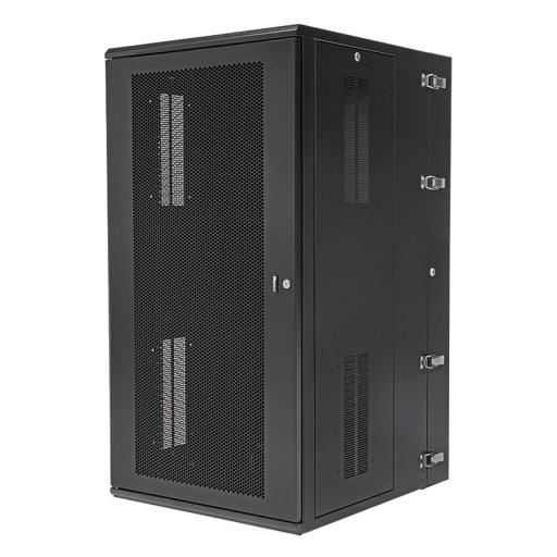 [PANDUIT_PZWMC2630P] Panduit Gabinete PanZone de Montaje en Pared, de 19in, Puerta Ventilada, 26 UR, 762mm de Profundidad, Color Negro