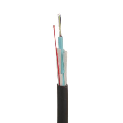 [PANDUIT_FOCRZ12Y] Panduit Cable de Fibra Óptica de 12 hilos, Multimodo OM4 50/125 Optimizada, Interior/Exterior, Loose Tube 250um, No Conductiva (Dieléctrica), OFNR (Riser), Precio Por Metro