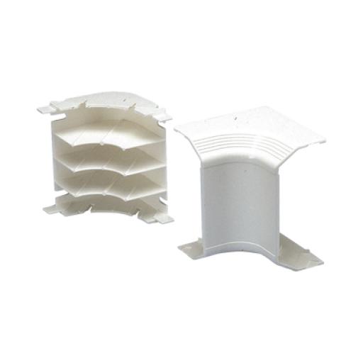 [PANDUIT_T70ICIW] Panduit Esquinero interior, para uso con canaleta T70, Material PVC Rígido, Color Blanco Mate