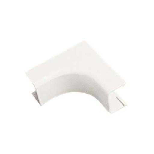 [PANDUIT_ICFC5IW-X] Panduit Esquinero interior de radio controlado, para uso con canaleta LD5, material ABS, Color Blanco Mate