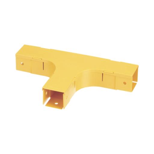 [PANDUIT_FT2X2LYL] Panduit Accesorio en T Horizontal, Con Ángulos a 90º, Para Canaletas FiberRunner™ 2X2, Color Amarillo