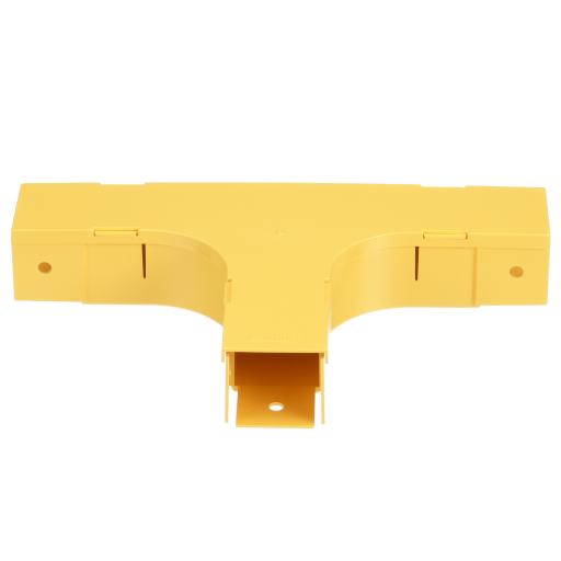 [PANDUIT_FT2X2LYL] Panduit Accesorio en T Horizontal, Con Ángulos a 90º, Para Canaletas FiberRunner™ 2X2, Color Amarillo