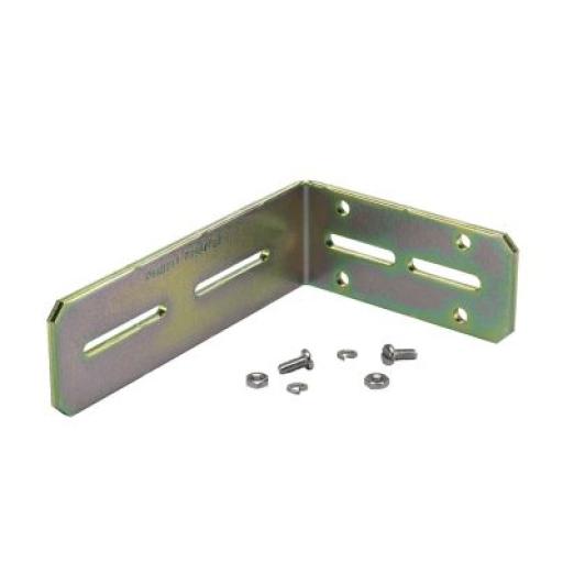 [PANDUIT_FLB] Panduit Soporte de Montaje en Pared, para Canaletas FiberRunner 2X2 o 4X4, Color Metalico