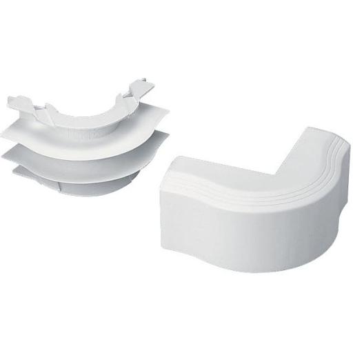 [PANDUIT_T45OCIW] Panduit Esquinero exterior, para uso con canaleta T45, Material PVC Rígido, Color Blanco Mate