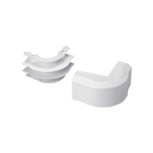 [PANDUIT_T45OCIW] Panduit Esquinero exterior, para uso con canaleta T45, Material PVC Rígido, Color Blanco Mate