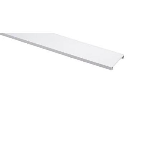 [PANDUIT_T70CWH6] Panduit Cubierta para canaleta T-70, de PVC rígido, 70.1 x 9.1 x 1828.8 mm, Color Blanco