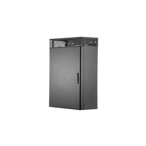 [PANDUIT_WME6BL] Panduit Gabinete de Montaje en Pared TrueEdge™, Con 6 UR para Equipo Activo y 6 UR para Paneles de Parcheo, Fabricado en Acero, Color Negro