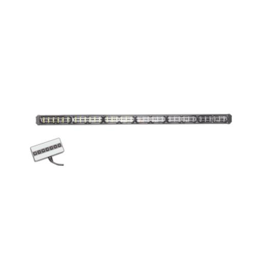 [EPCOMINDUSTRIALSIGNALING_XLT2136A] EPCOM INDUSTRIAL SIGNALING Barra de luz de advertencia de 6 Módulos de 6 LED, 30 Pulgadas, Ambar