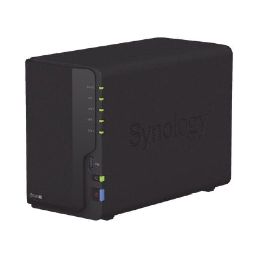 [SYNOLOGY_DS220PLUS] Synology Servidor NAS de 2 Bahías / Servicio Nube Gratis (P2P) / Administración Remota y Respaldo Programado