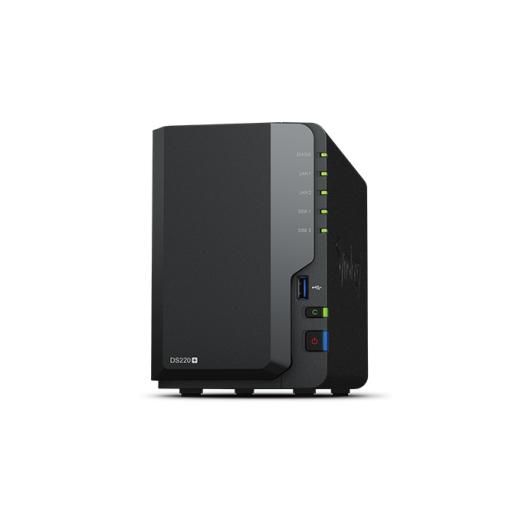 [SYNOLOGY_DS220PLUS] Synology Servidor NAS de 2 Bahías / Servicio Nube Gratis (P2P) / Administración Remota y Respaldo Programado