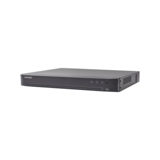 [HIKVISIONDIGITALTECHNOLOGY_IDS-7216HQHI-M1/S/H(C)] Hikvision Digital Technology DVR 16 Canales TurboHD + 8 Canales IP / 4 Megapixel / Acusense (Evita Falsas Alarmas) / Audio por Coaxitron / Salidas de Video VGA y HDMI Independientes / 1 Bahía de Disco Duro / H.265+